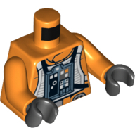 Lego tělo, oranžová (6056658)